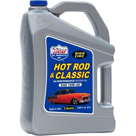 LUCAS OIL Lucas Oil Products LUC10683 Motor Oil - 5 Quart LUC10683